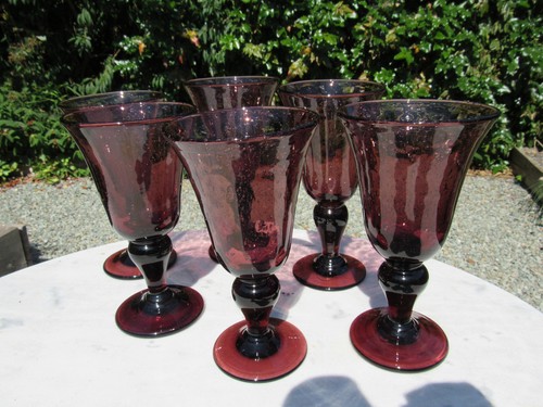 Grands verre bullé - ou, coupe