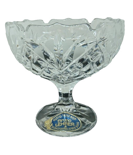 Cristal taillé main coupe - taillé,